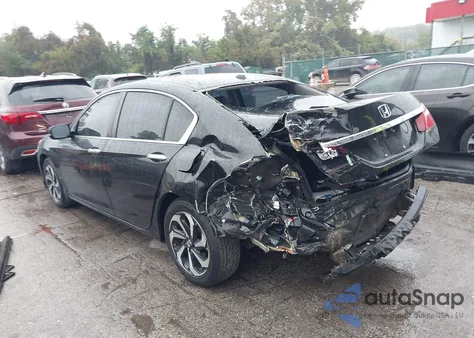 2016 Honda Accord Ex-L from USA, damaged, VIN 1HGCR2F84GA006711